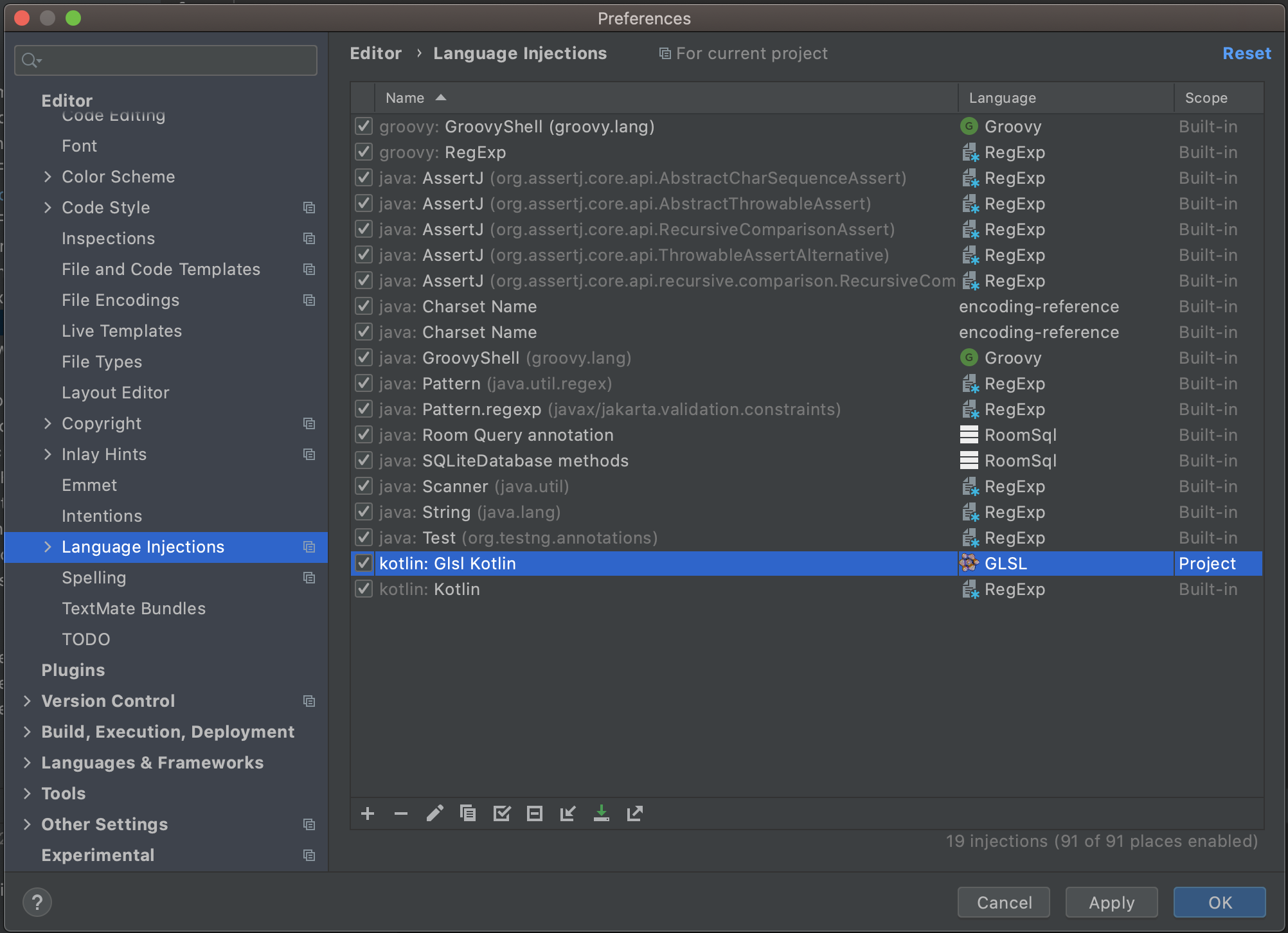 what is android studio language